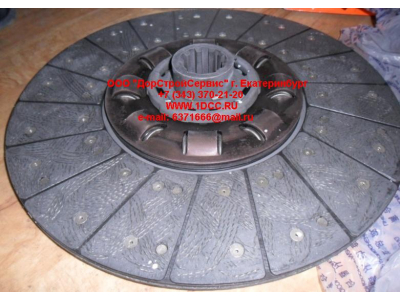 Диск сцепления ведомый 430 мм (Z=10, D=51) DF DONG FENG (ДОНГ ФЕНГ) 1601ZB1T-130 для самосвала фото 1 Чебоксары