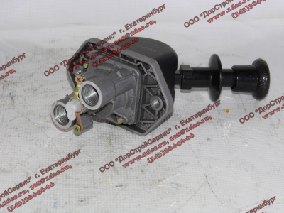 Кран стояночного тормоза DF 2 выхода DONG FENG (ДОНГ ФЕНГ) 3517010-C0100 для самосвала фото 1 Чебоксары