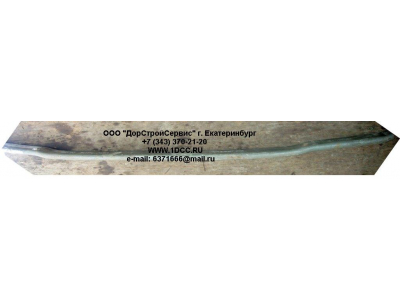 Лист задней рессоры Н.О. №01 L-1640 (изогнутый) H3 HOWO (ХОВО) WG9725520283-1 фото 1 Чебоксары