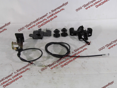 Замок капота (комплект L+R) DF DONG FENG (ДОНГ ФЕНГ) 5301609-C0100+5301610-C01 для самосвала фото 1 Чебоксары