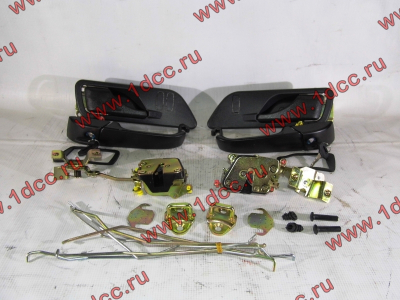 Ремкомплект замков на две двери (ручки внутренние, замки, ключи, тяги) F FAW (ФАВ)  для самосвала фото 1 Чебоксары