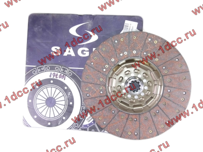 Диск сцепления ведомый 420 мм SAGES H2/H3 HOWO (ХОВО) WG1560161130 фото 1 Чебоксары