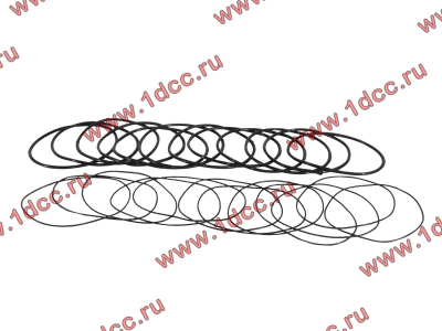 Кольцо уплотнительное гильзы цилиндра (комплект 12 тонких и 12 толстых) двигатель TD226B6G Lonking CDM (СДМ) 01153804/01153805 фото 1 Чебоксары
